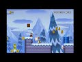 Super Mario Maker 2 Snow Covered Mole Plains