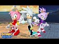 Sonic Dash IOS Silver Vs Blaze Vs Amy