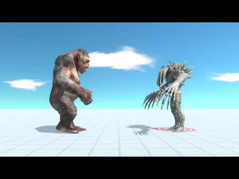 Fight#024 "GORO THE GIANT vs SCOURGE" - Animal Revolt Battle Simulator!