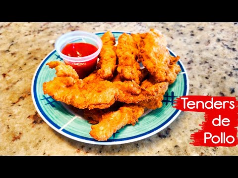 Tenders de Pollo – Fácil y Delicioso