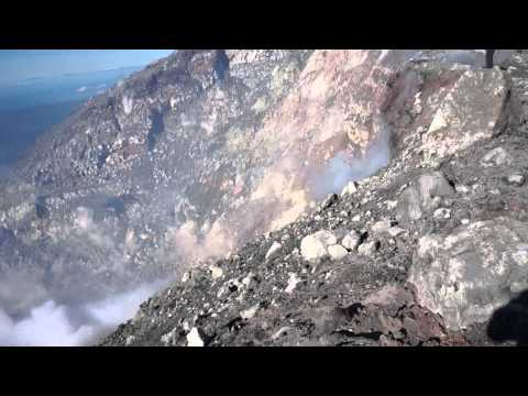 Mayon Volcano summit 2013