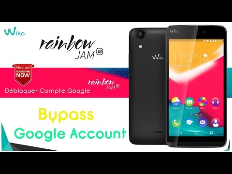 Bypass Google Account Wiko RAINBOW JAM 4G Remove FRP