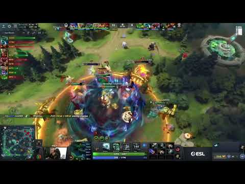 3 man ravage + meteor nice play by Ace Gaimin Gladiators vs 9Pandas Dota 2 DREAMLEAGUE