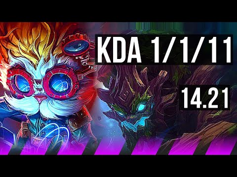 HEIMERDINGER & Caitlyn vs MAOKAI & Xayah (SUP) | 1/1/11, 700+ games | EUW Diamond | 14.21