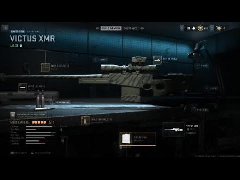 DMZ BEST SNIPER LOADOUT VICTUS XMR