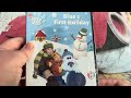 Blue S Clues Blue S First Holiday 2003 DVD Blue S Clues DVD Unboxing Review