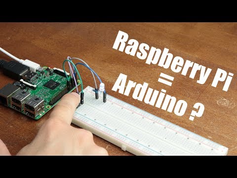 Can a Raspberry Pi be used as an Arduino? || RPi GPIO Programming Guide 101 Video