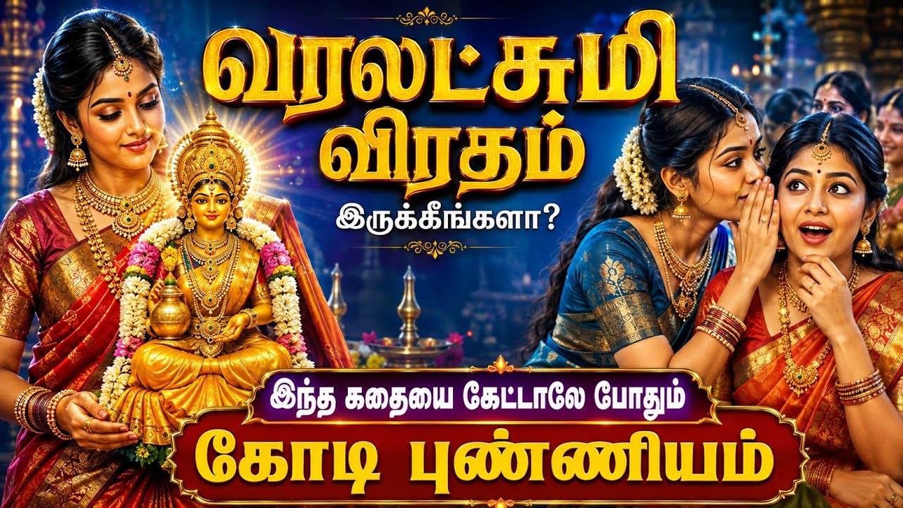 மகாலட்சுமி உங்கள் வீட்டிற்கு வரணுமா? அப்போ இந்த கதை?