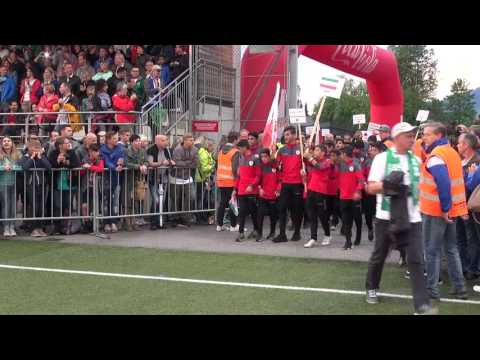U11-U15 Mannschaftseinlauf Cordial Cup 2017 in Kirchberg 02.06.2017