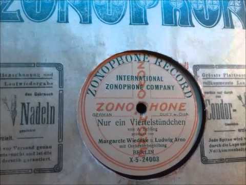 Nur ein Viertelstündchen, Margarete Wiedecke u  Ludwig Arno