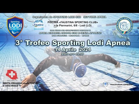 3°Trofeo Sporting Lodi - Apnea