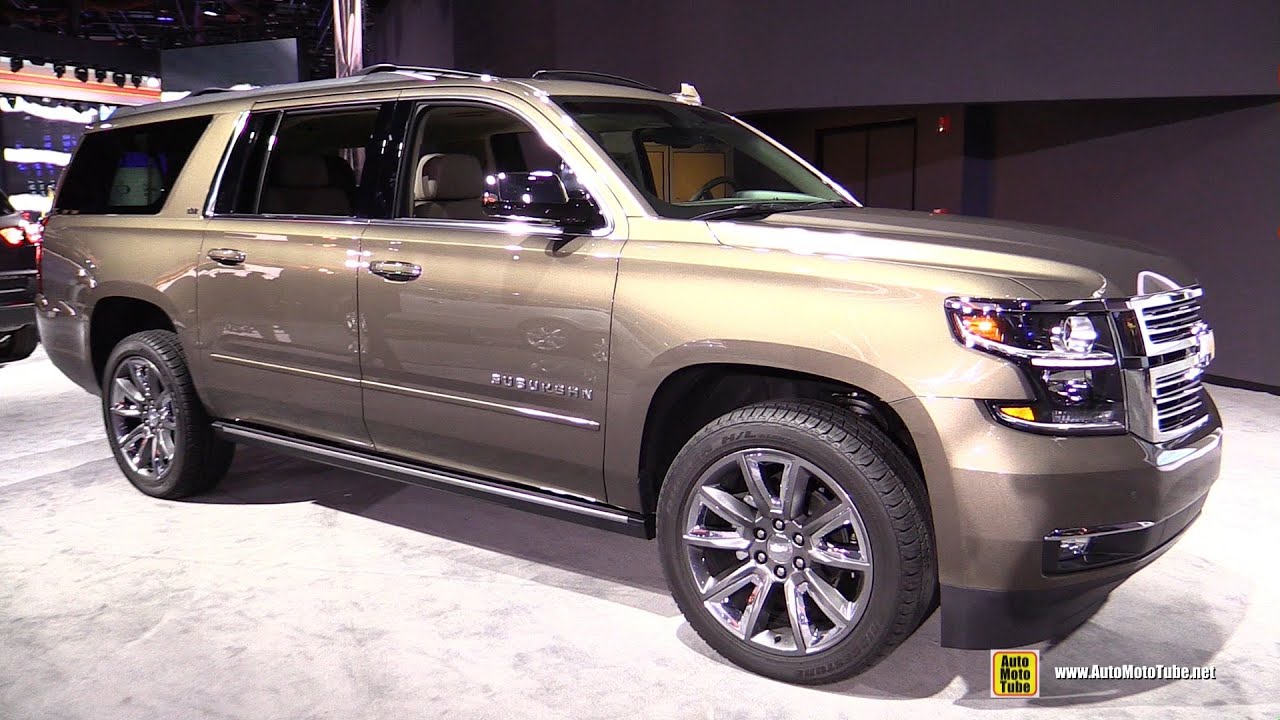 2016 Chevrolet Suburban LTZ - Exterior and Interior Walkaround - 2016 Detroit Auto Show