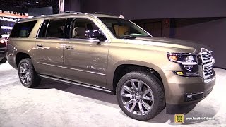 2016 Chevrolet Suburban LTZ - Exterior and Interior Walkaround - 2016 Detroit Auto Show