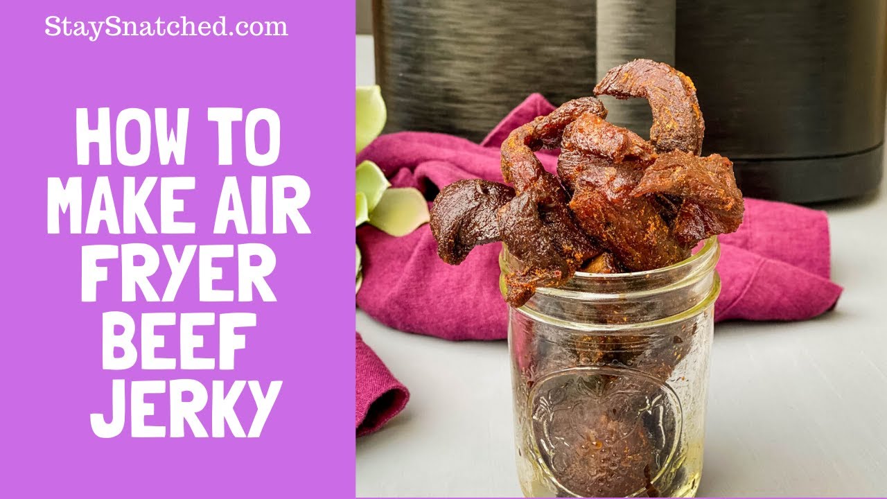 Making Beef Jerky in an Air Fryer