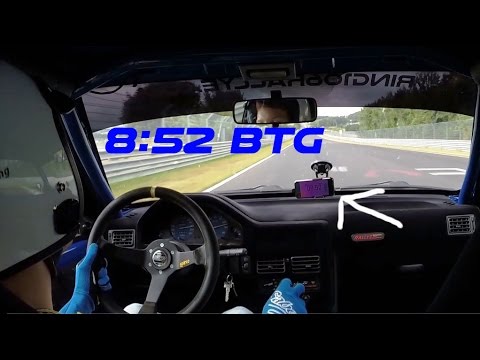 Peugeot 106 Rallye 8:52 BTG Nurburgring 21.08.2016 Nordschleife