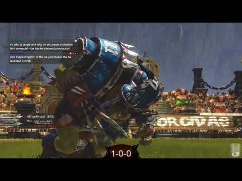 Blood Bowl 2 - DORF DORF DORF Game 2 - Dwarfs vs. Orcs