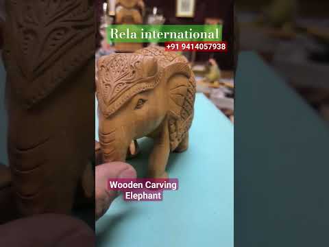 Wooden Carving Elephant