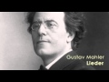 Mahler; Kindertotenlieder, 5. In diesem Wetter, in ...