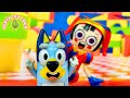 BLUEY And Pomni Enter The Amazing Digital Circus Pretend Play With Bluey Toys