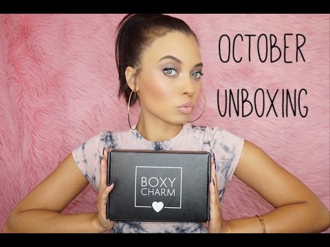 October BoxyCharm Unboxing! Video
