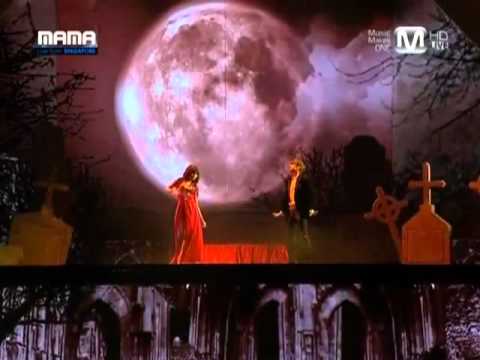 111129  BEAST - Fiction (Orchestra Ver.) + Hyuna & HyunSeung  Mnet MAMA 2011 Asian music awards