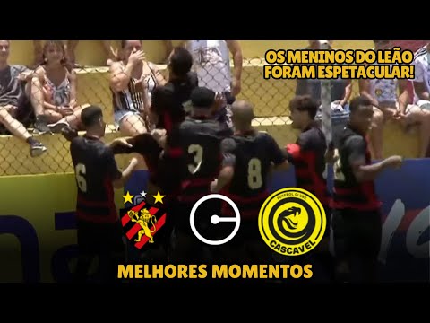 Gols e lances de Sport x Cascavel