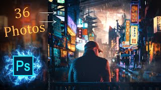 Cyberpunk City Photoshop Tutorial