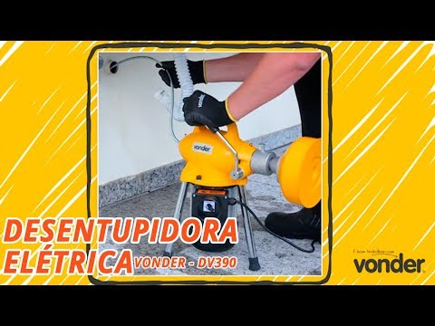 Desentupidora Elétrica 390W  - Video