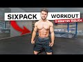 5 Minuten SIXPACK Routine | Schnelles Sixpack Workout für Zuhause!