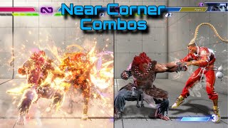 Near Corner Combos