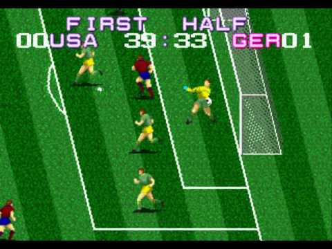 Tecmo World Cup Megadrive