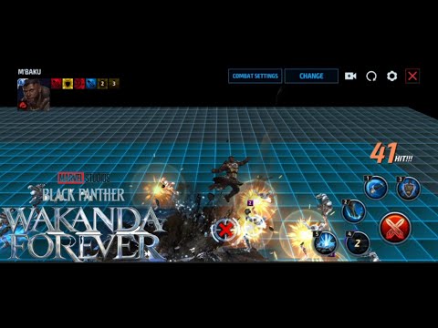 M'Baku in Marvel Studios Black Panther Wakanda Forever suit skills preview | Marvel Future Fight