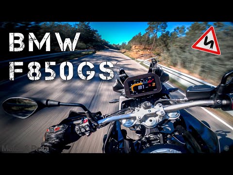 BMW F850GS RAW SOUND [4K Onboard]