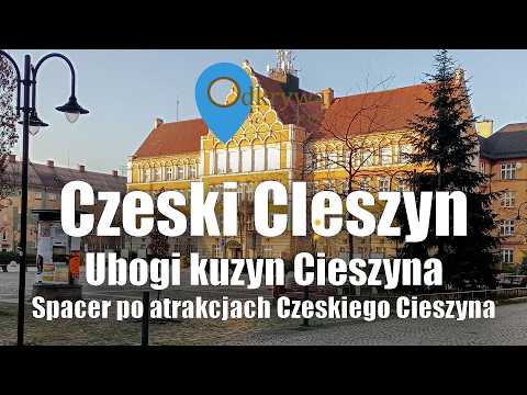 A walk through Český Těšín – this is where we BOUGHT vodka in the 90s! What does it look like TODAY?