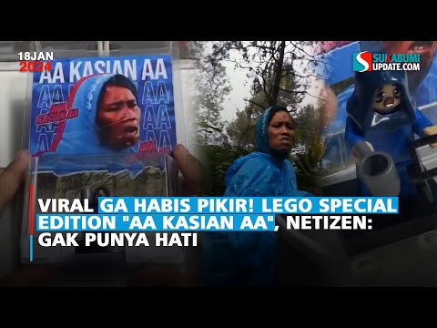 Viral Ga Habis Pikir! Lego Special Edition "Aa Kasian Aa", Netizen: Gak Punya Hati