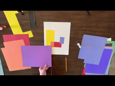 Interactions of Color project based on Josef Albers