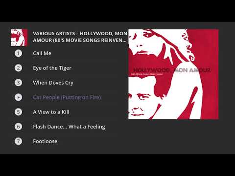 Various Artists - Hollywood, mon amour (80's Movie Songs Reinvented)