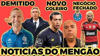 NOTICIAS DO FLAMENGO - THIAGO MAIA CONTRATADO, RAFAEL DEMITIDO, GOLEIRO CHEGANDO E MUITO MAIS