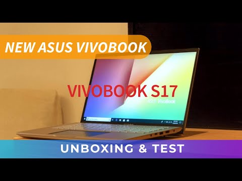 ASUS VIVOBOOK S17 SILVER UNBOXING (2019)✅
