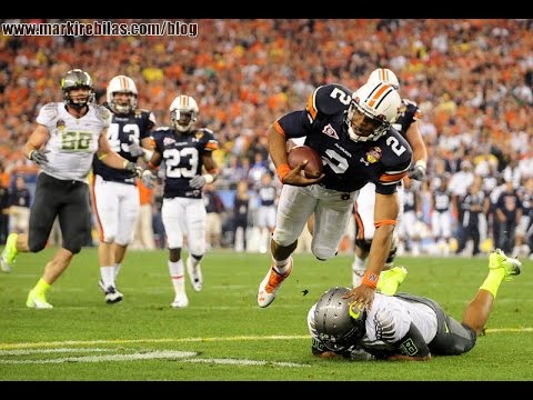 2011 BCS Title Game Auburn vs Oregon No Huddle