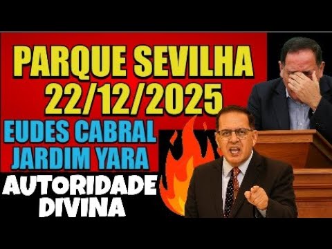 CCB -PARQUE SEVILHA -EUDES DA VILA YARA -ECLESIASTE 10  -22/12/2025 - FESTA  NESTA SEGUNDA#ccb #fe