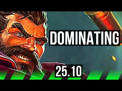 GRAVES vs VOLIBEAR (JGL) | 9/2/5, Dominating | KR Master | 25.10