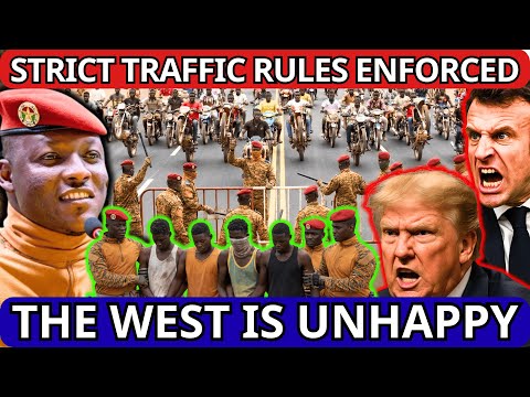 WARNING: Burkina ENFORCES Harsh Traffic Discipline — West Reacts as Deaths Fall