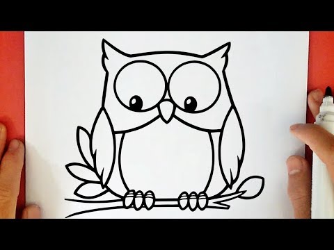 COMMENT DESSINER UN HIBOU