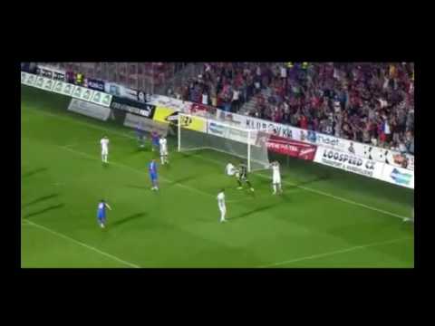 M. Krmencík Goal - Viktoria Plzeň vs FCSB ( 1-1 )