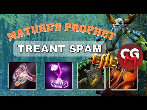 NATURE'S PROPHET SUMMON SPAM | CAPITALIST + TREANTS & MULTICAST | CUSTOM HERO DOTA 2