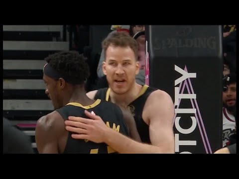 Jakob Poeltl Makes the Basket AND-1 - Raptors vs Jazz | Feb 10, 2023