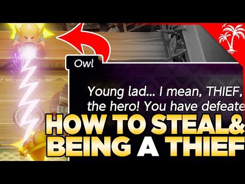 How to Steal & Becoming a THIEF! - Link's Awakening Switch