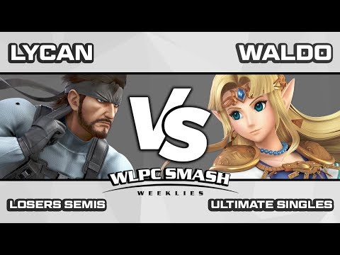 WLPC Sunday Smash: Lycan (Snake) vs Waldo (Zelda) - Losers Semis
