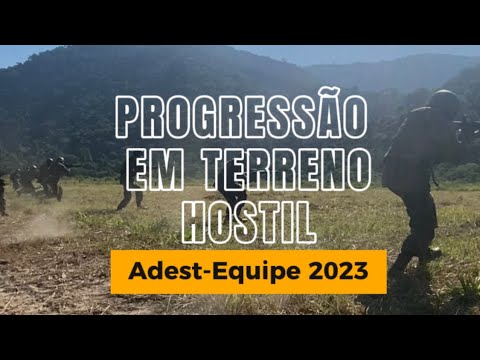 Avanço de Grupo de Combate em terreno hostil